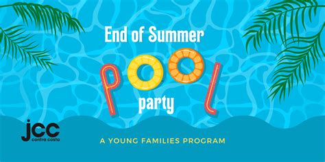 End Of Summer Pool Party Ccjcc