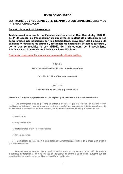 Pdf Texto Consolidado Internacionalizaci N Capitales Y