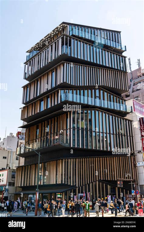 Tokyo The Asakusa Culture Tourist Information Center Designed By Kengo