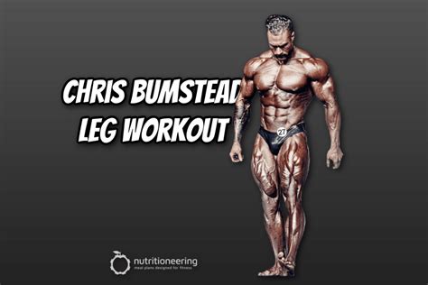 Chris Bumstead Push Pull Legs Routine Exact Day Split Nutritioneering