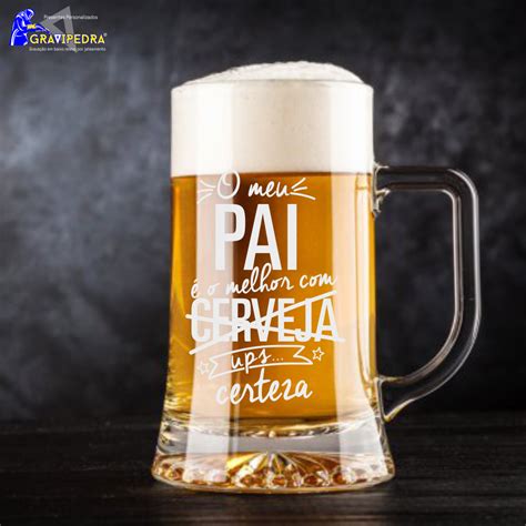 Caneca De Cerveja Em Vidro Personalizada Cerveja Ccvjdpd