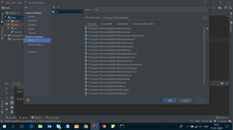 Java Jdk Path In Intellij Idea On Windows Enterprise Stack Overflow