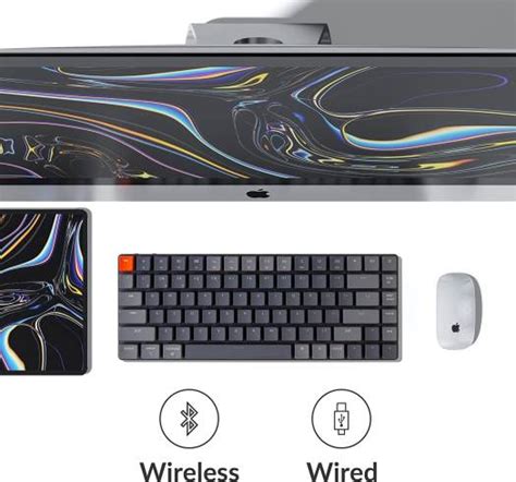 Keychron K3 Ультратонкая беспроводная механическая клавиатура, с ...