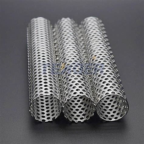 Perforated Metal Cylinder Perforated Metal Tubes Material Stainless