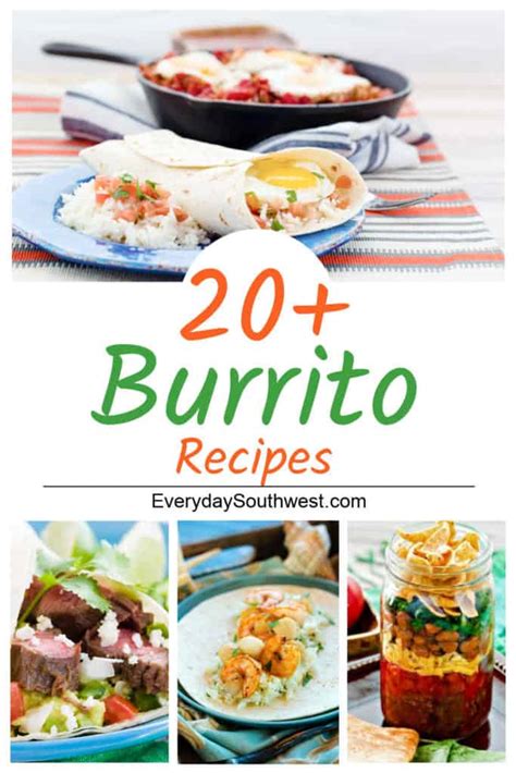 Recipes for Burritos-20 Great Burritos - Everyday Southwest