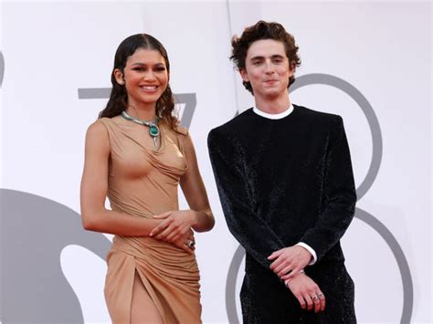 Timothée Chalamet And Zendaya Best Photos From The Dune Press Tour