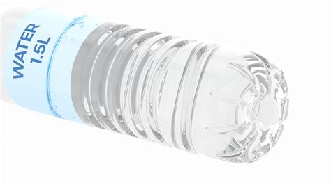 Water Bottle 1.5L - 3D Model by frezzy