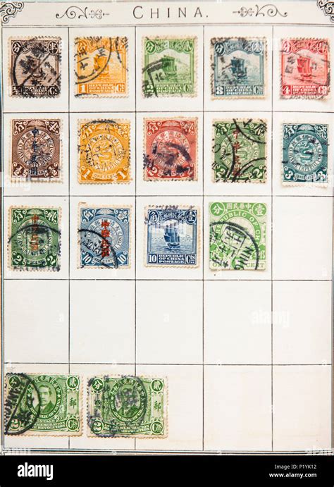 Stamp Collecting China Hi Res Stock Photography And Images Alamy