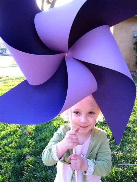 Giant Pinwheel For Fun And Decoration