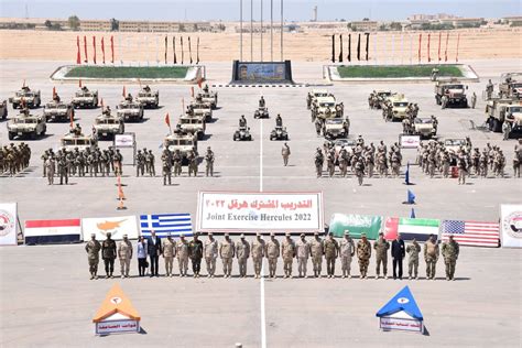 Hercules Joint Military Exercise Kicks Off In Egypt With The