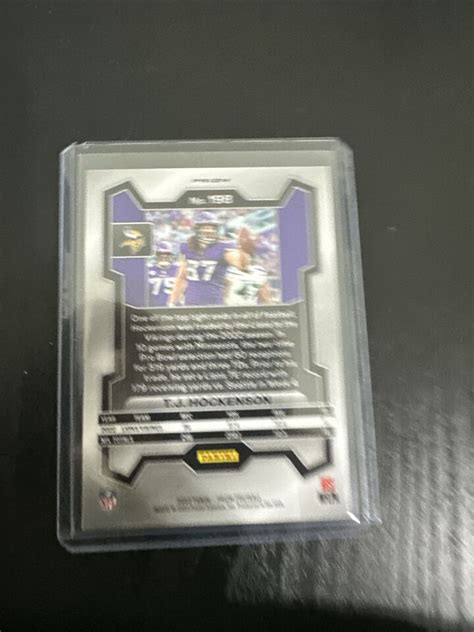 T J Hockenson 2023 Panini Prizm SP Silver Prizm 198 Vikings EBay