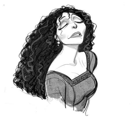 Mother Gothel In “tangled” Cosmoanimato Disney Concept Art Disney Art Tangled