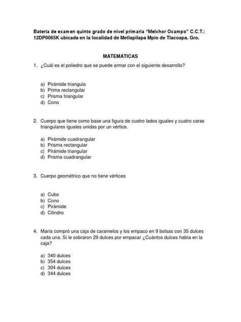 Baterías De Evaluación En Primaria Herramienta Indispensable