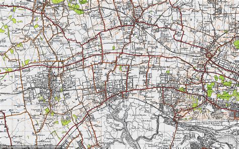 Historic Ordnance Survey Map of Basildon, 1945