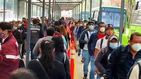 Usuarios Del Metro Cdmx Enfrentan Cierre Parcial De L1 N