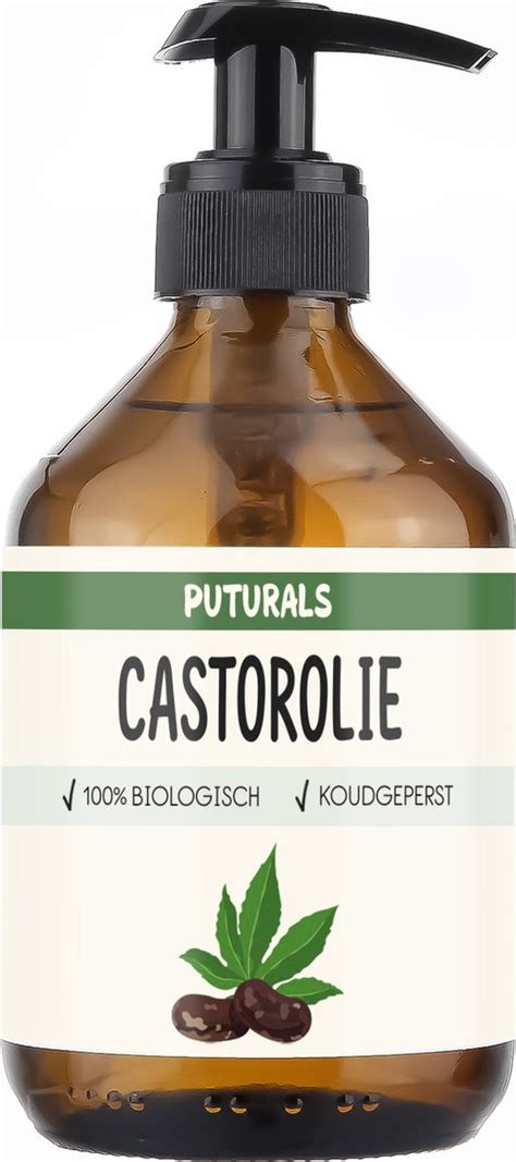 Castor Olie Biologisch En Koudgeperst Ml Rijk Aan Vitamine