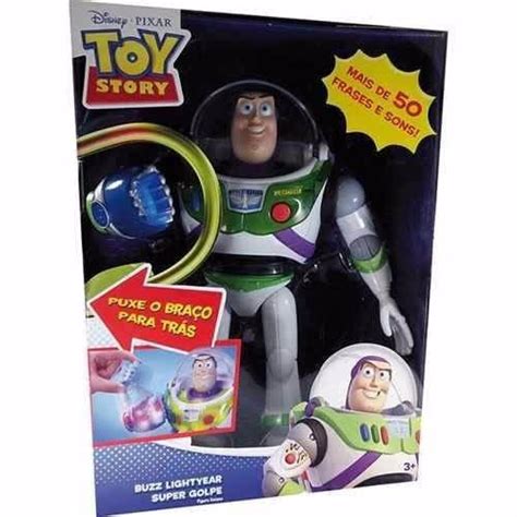 Toy Story Buzz Lightyear Super Golpe Mattel Y1219 Portug R 425 00