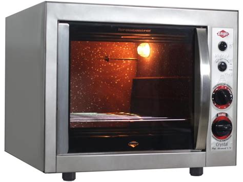 Forno El Trico De Bancada Layr L Crystal Plus Steel Advanced