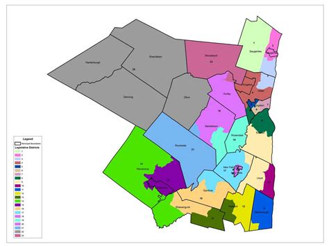 Ulster committee presents new district map ahead of public hearing