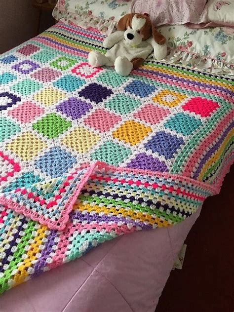 APRENDE HACER CUBRE CAMA DE CROCHET PASO A PASO