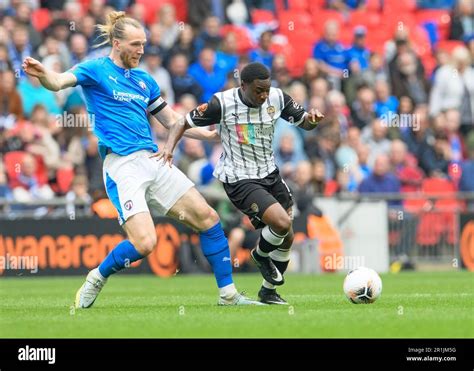 Wembley Stadium, London, UK. 13 May 2023 at 1530hrs. Notts County FC v Chesterfield FC ...