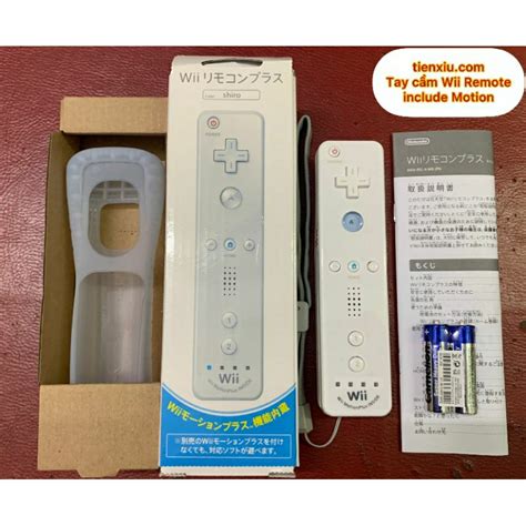 Tay cầm Wii Remote tích hợp cục motion plus hàng rep cao cấp loại 1