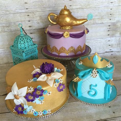 Jasmine And Aladdin ⚜ Themed Cakes Bolo De Jasmim Bolo Da Princesa