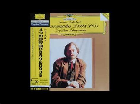 Krystian Zimerman Schubert Impromptus D935 Op 142 No 1 YouTube Music