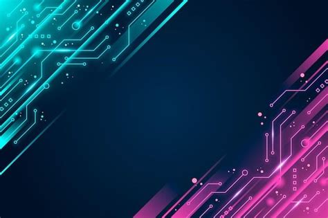 Abstract Futuristic Technology Background