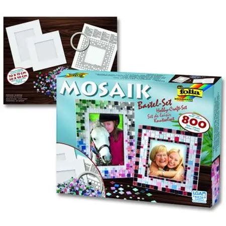 Folia Mosaik Bastel Set Inkl Bilderrahmen Teile Duo Shop De