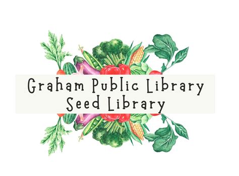 Seed Library Alamance County Libraries