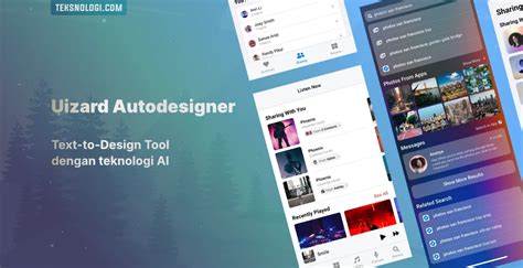 Uizard Autodesigner Text To Design Tool Berbasis AI Teksnologi