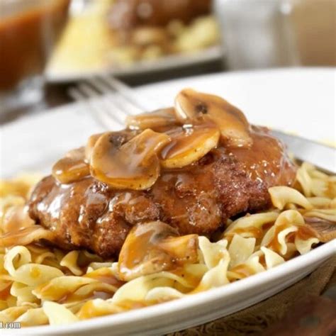 Smothered Hamburger Steaks Gravy By Budget101