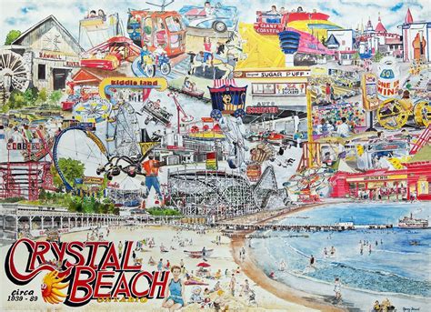 Crystal Beach Amusement Park Gallery Crystal Beach Map Plant Science