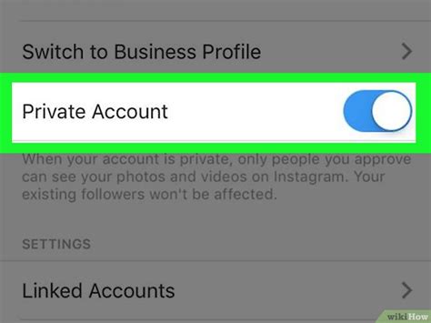 Instagram Fotos Privat Schalten Wikihow