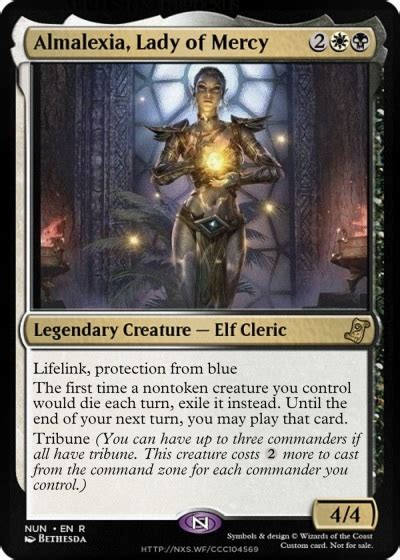 Mtgnexus Almalexia Lady Of Mercy