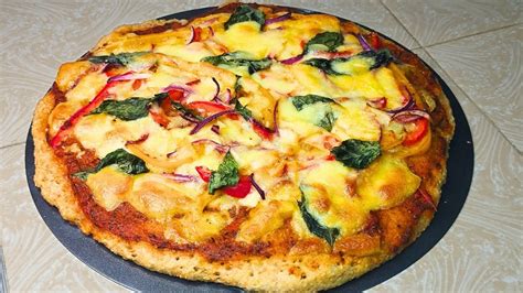 Homemade Vegetable Pizza A Healthy And Delicious Recipe 🍕 Youtube