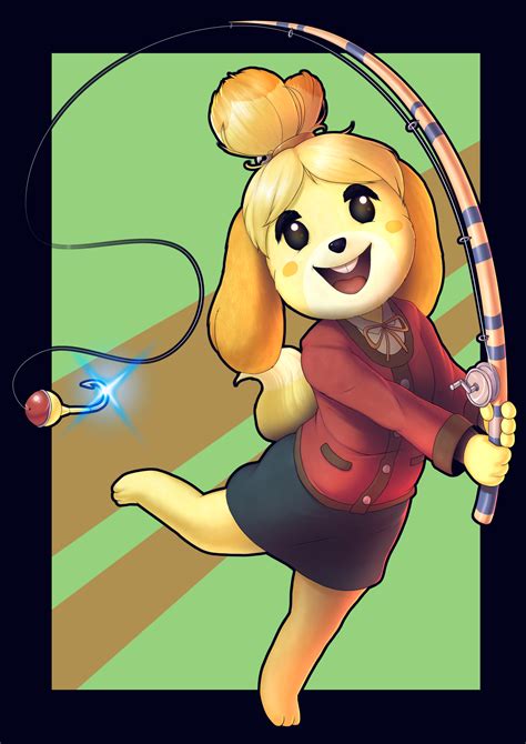 Isabelle Animal Crossing New Leaf By Chaos Artixal On Deviantart