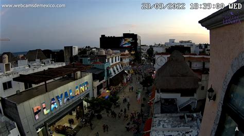 Webcams De M Xico On Twitter La Ltima Luz Del D A En Playadelcarmen