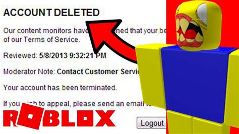 Roblox Ban Message 2020