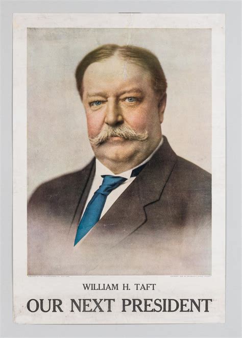 At Auction William Taft Campaign Poster