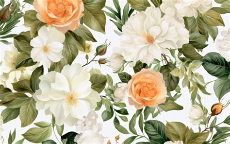 Watercolor flowers Background 150 #362954 - TemplateMonster