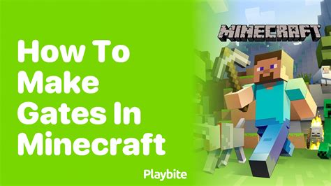 How To Make Gates In Minecraft A Simple Guide Playbite