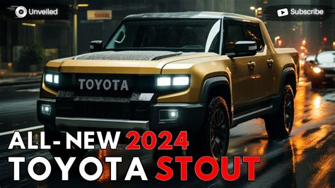 2024 Toyota Stout Unveiled The Future Of Compact Pickup Youtube