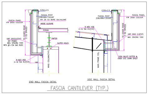 Cantilever Beam Detail