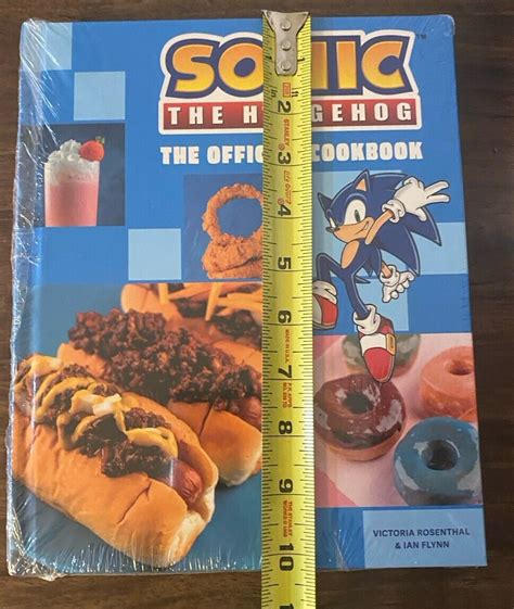 Sonic The Hedgehog Official Cookbook By Victoria Rosenthal English