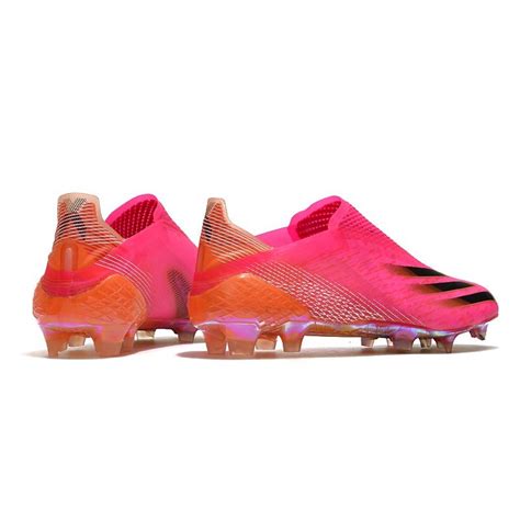 Adidas X Ghosted Fg Superspectral Shock Pink Black Screaming Orange