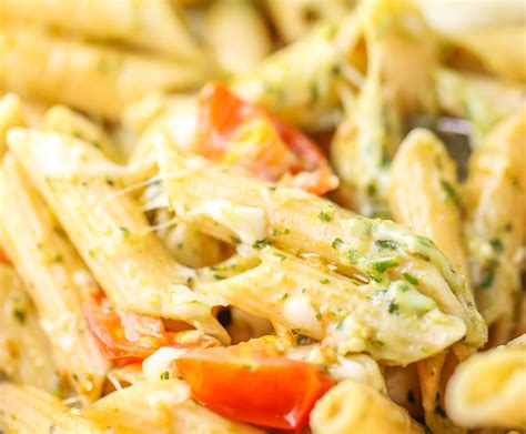 Baked Pesto Penne Tabs Tidbits