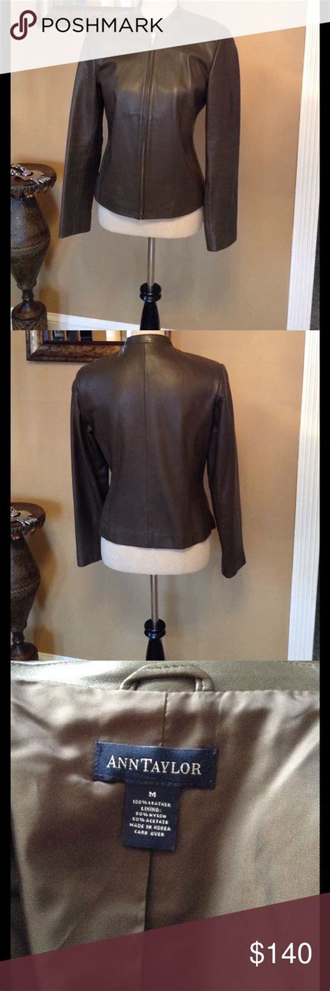 Ann Taylor Leather Jacket Leather Jacket Jackets Clothes Design
