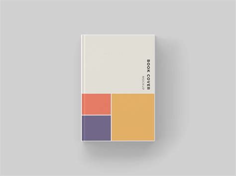 Book Cover Mockup (Top View, PSD)